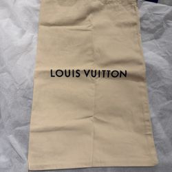 Authentic Louis Vuitton Dust Bag New Drawstring Dust Bag LV 19.25 X 11.5