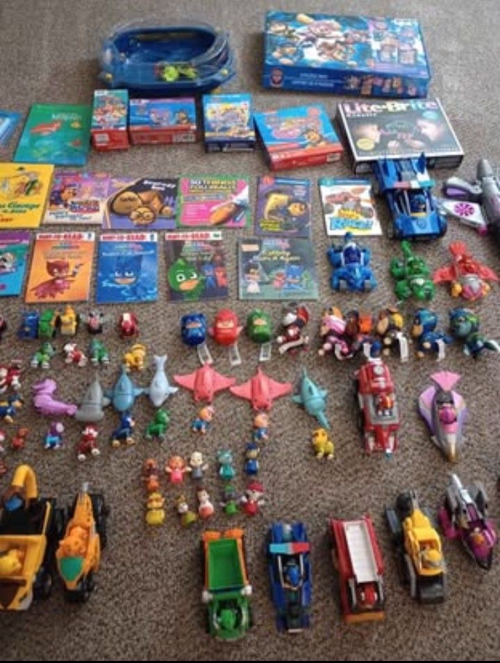 Big Bundle Of Paw Patrol And Misc Toys