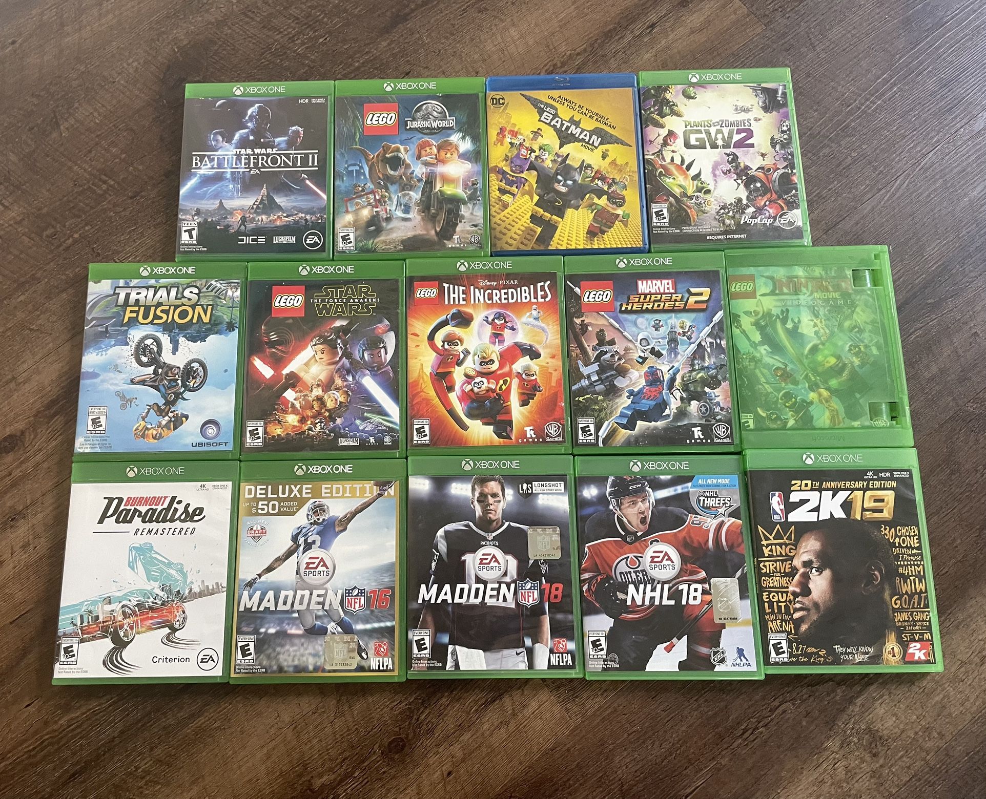 XBOX ONE Games