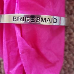 Silver Bridesmaid Bracelet 