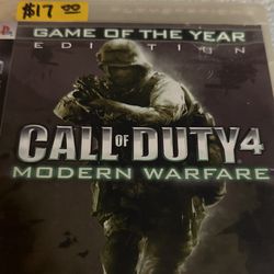 Ps3 Call Of Duty For Modern Warfare