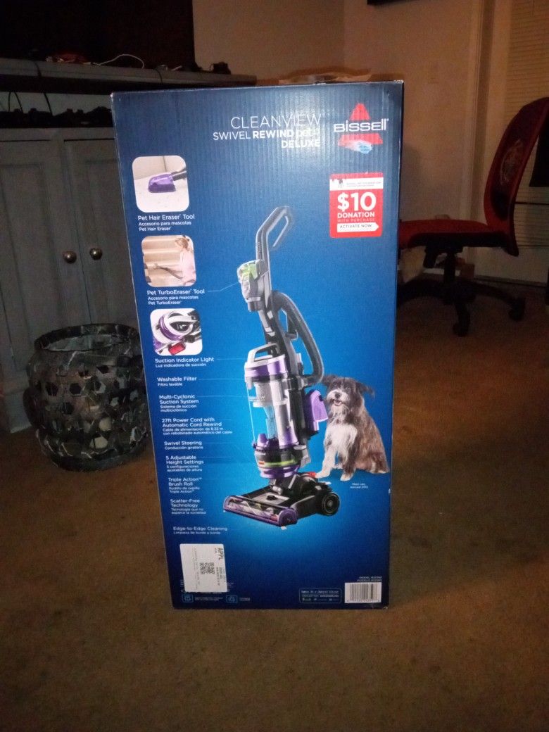 Bissell (Clean view Swivel Rewind Pet Deluxe)