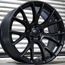 Srt 20 Inch Satin Black Dodge Rims