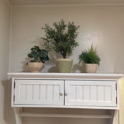 Three Fake Cute Plants With Pot 