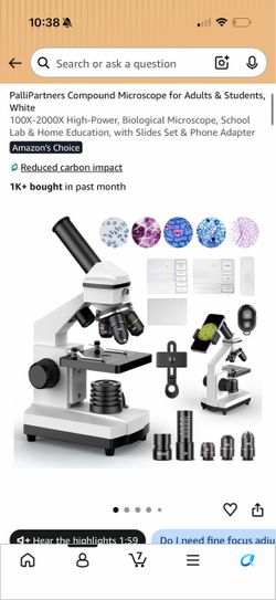 Microscope new in the box