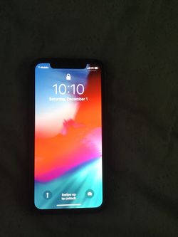 Like new iPhone X 64g unlocked for any carrier