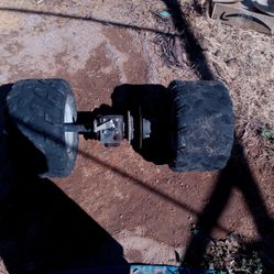 As U See In The Pic Axle Wheels Rims Disk Brake So On