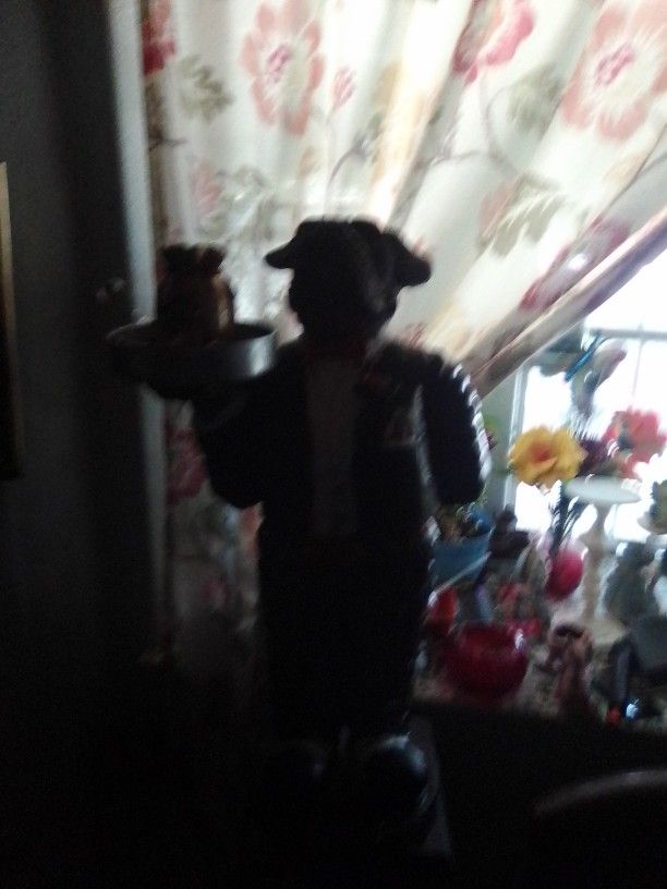 Statue Of Dog Butler