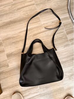 Vegan Tote Black Bag