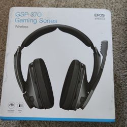 New Sennheiser EPOS Audio GSP 370 Wireless Gaming Headset Black