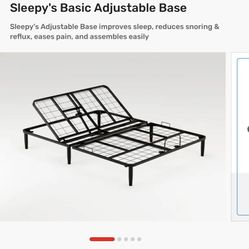 Mattress Firm King Size Adjustable Bed Frame!base NEW IN BOX!