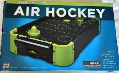 Table Top Air Hockey - Neon Edition