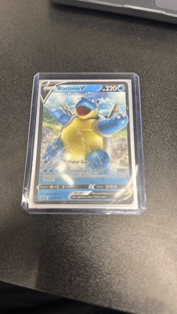 Blastoise V Pokemon Card 
