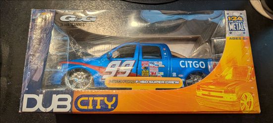 Jada Toys Dub City 2003 Ford F-150 Super Crew (Citgo #99 Edition, 1:24 Scale)