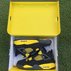 jordan 4 retro yellow thunder