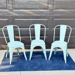 Vintage Metal Chairs For Sale!!