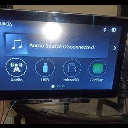 Dual 10.1" Double DIN Car Stereo, Apple CarPlay Android