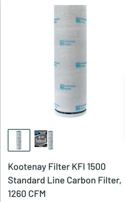 Kootenay Filter KFI 1500 Standard Line Carbon Filter