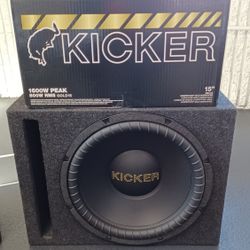 NEW! 15" Kicker Subwoofer System