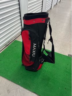 MAXFLI Stand Bag 4 Way Black Red