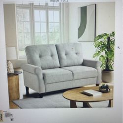 Serra Harris 55.4 Sofa, Traditional Style, Solid Wood Legs