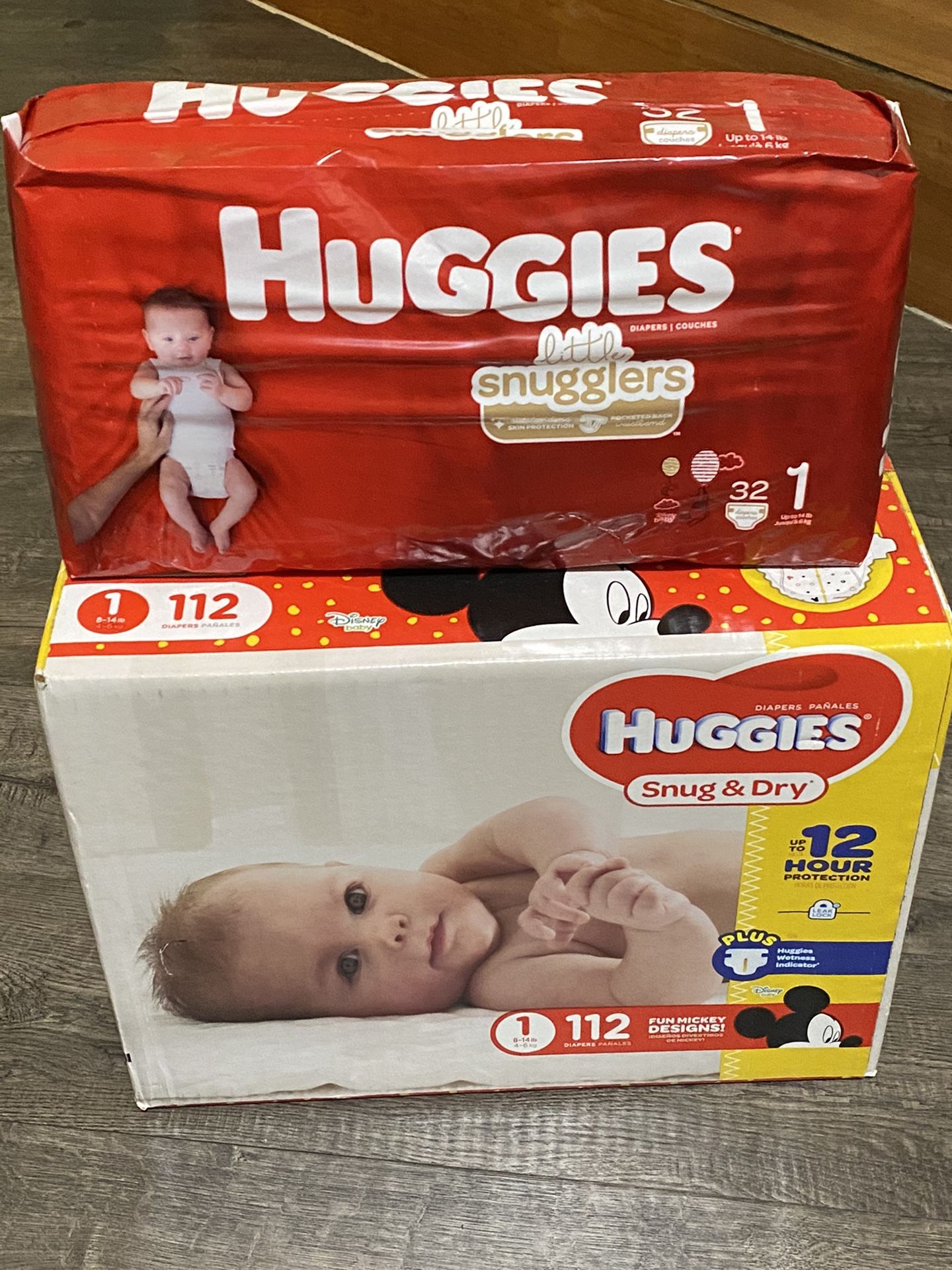 Size 1 huggies