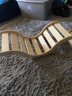 Wooden Montessori Wobble Balance Board