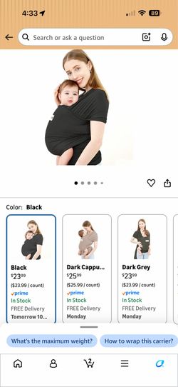 Baby wrap