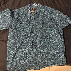 star western wear short sleeve button up
