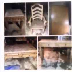 Beautiful living room and kitchen set Ashley furniture south shore collection