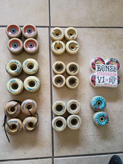 Mixed Lot of Skateboard Wheels