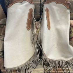 Custom Made Chaps By Custom Cowboy Like New 