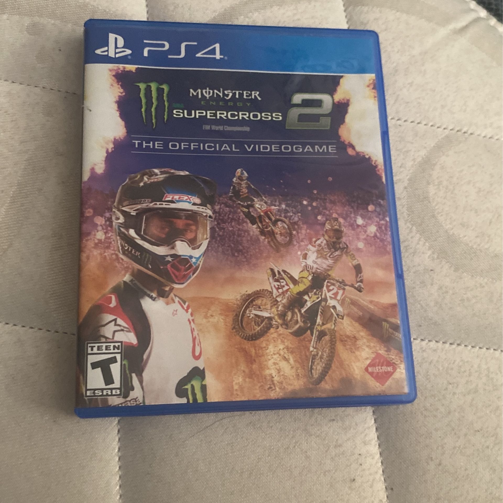 1 small scrach monster energy supercross 2