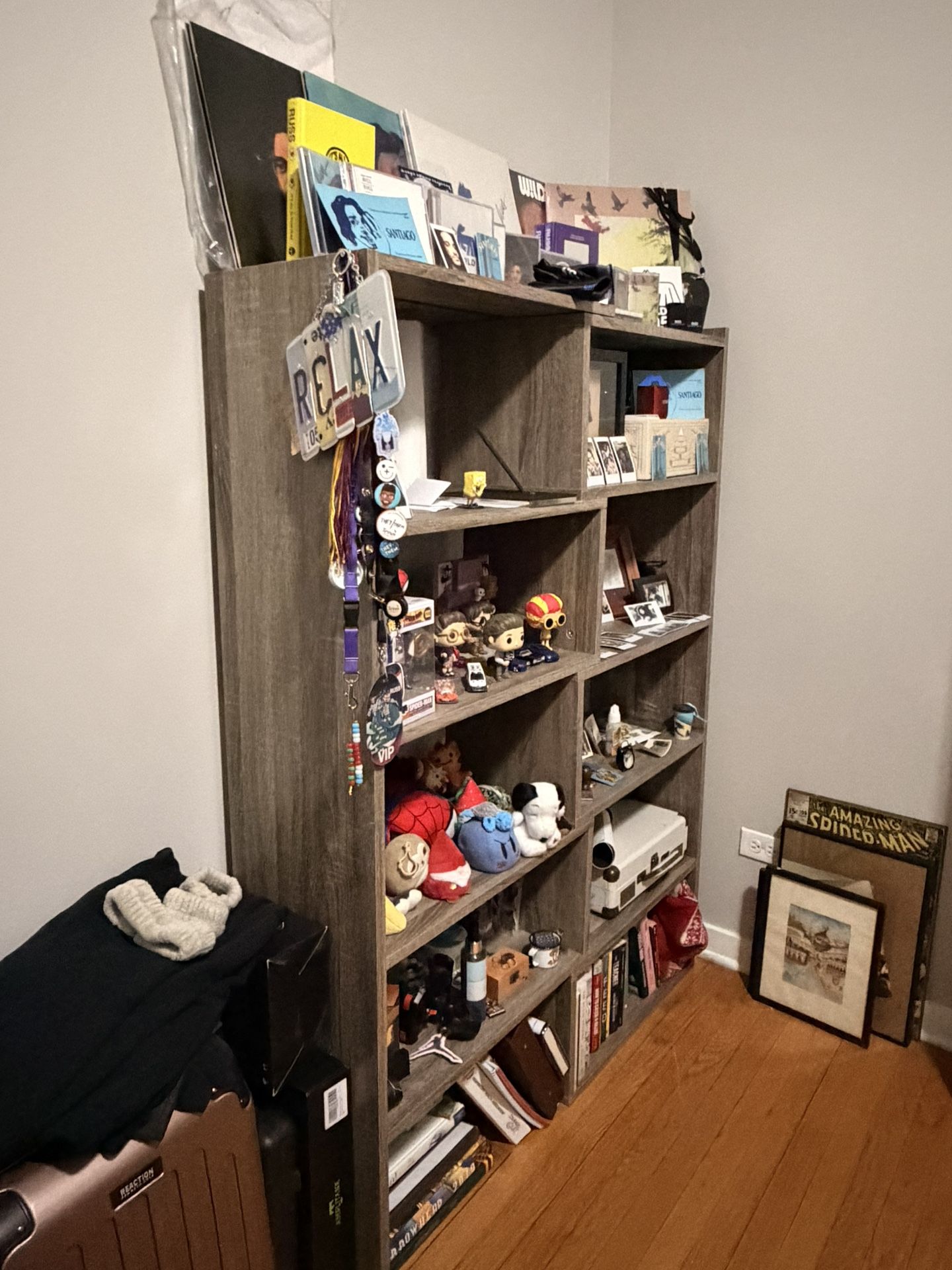 Grey Bookcase