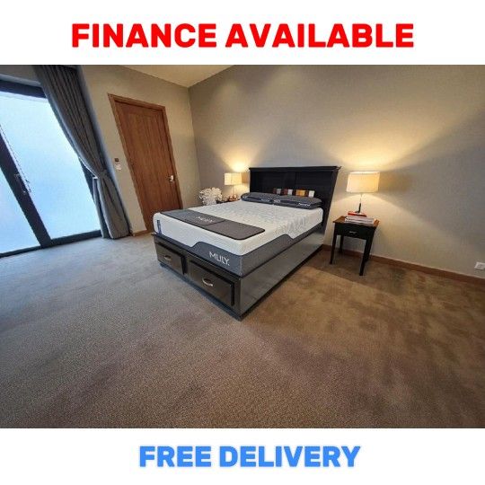 🔥 QUEEN BED FRAME DEAL! / ¡OFERTA EN CAMA QUEEN Only $ 699 ➕ Add Mattress Starting $199, Bedroom Sets available 🚚 FREE DELIVERY / ITEM# JUNIOR