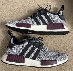 Adidas nmd hotsell r1 burgundy grey