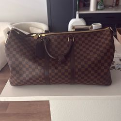Louis Vuitton Keepall 55 – Damier Ebene (No Strap)