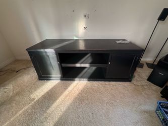 Pottery barn TV cabinet.