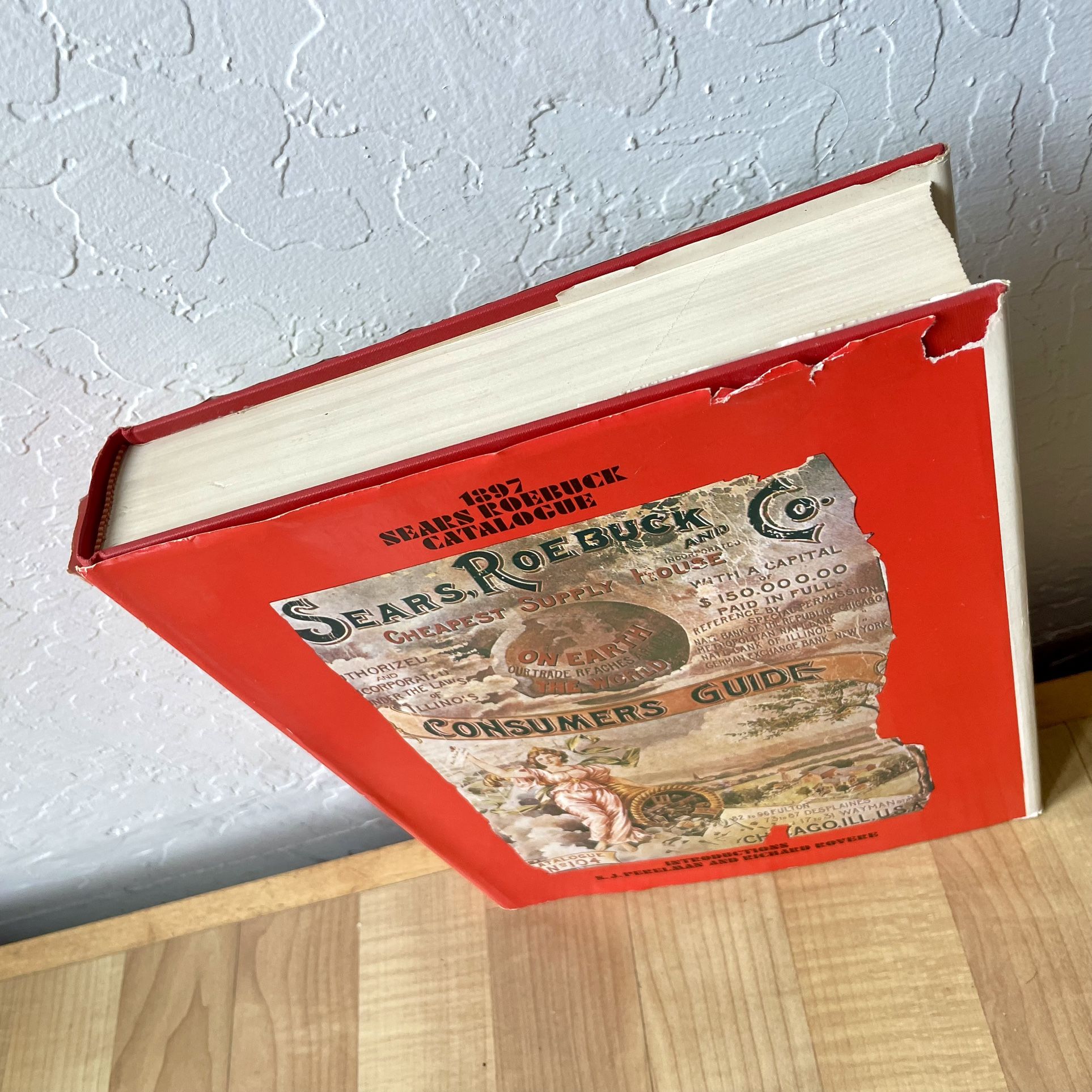 Vintage Chelsea House 1897 Sears Rowbuck Catalogue 9”X11” Book