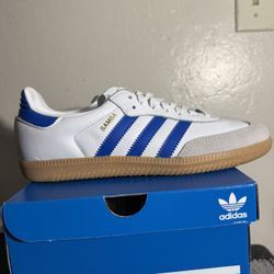 Adidas Samba J Blue Youth Shoe Size 5Y 