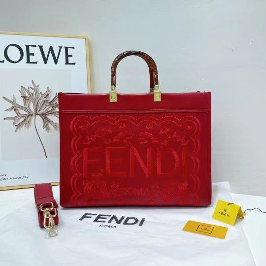 Fendi Embroidered Roma