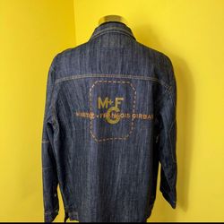 Marthe Francios Girbaud Denim Jacket Size Large