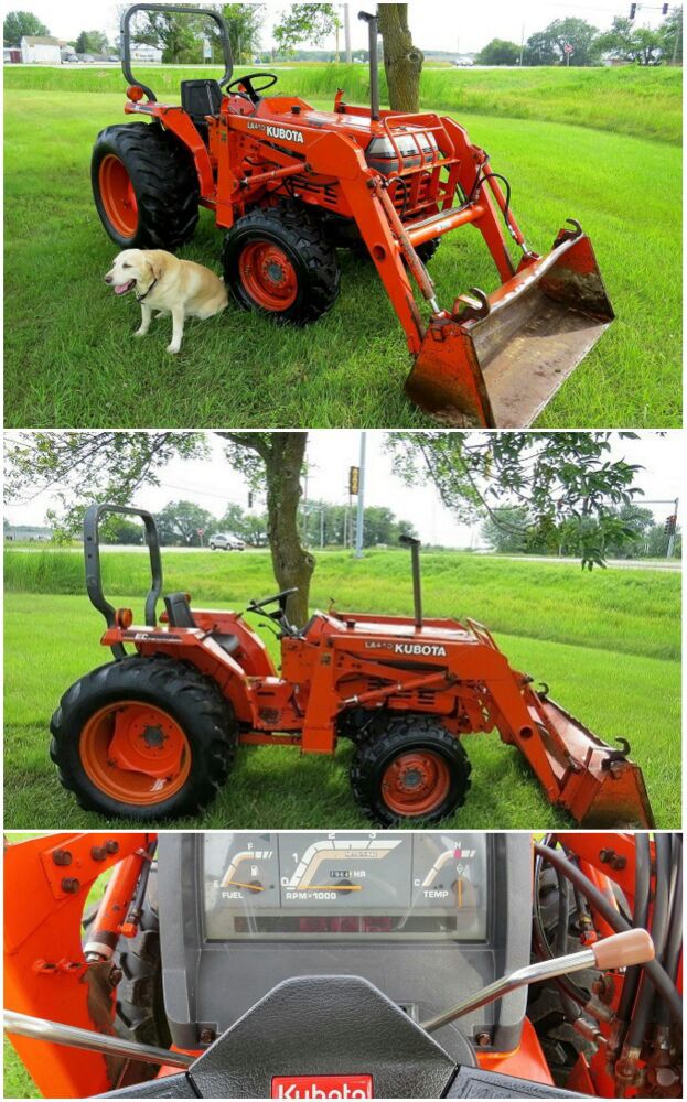Excellent 93 Kubota L2950 4WD Tractor