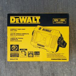 Dewalt 20v Led Task Light Brand New Tool Only