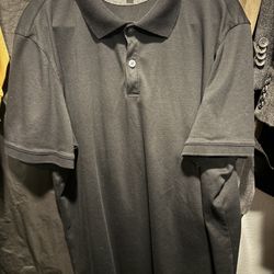 Banana republic black polo
