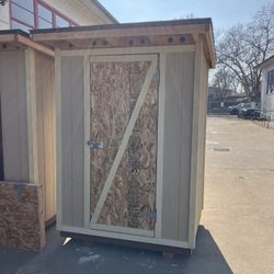 4’x5’ 7’ Tall Outdoor Sheds