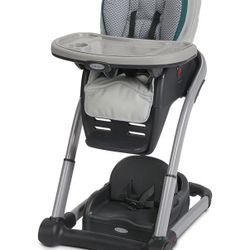 Graco Blossom 6 in 1 Convertible High Chair, Sapphire