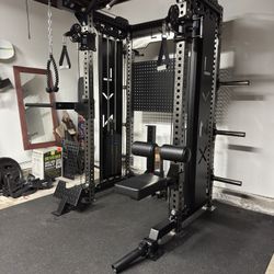 All In One Home Gym🔹Dual Cable Machine🔹Squat Rack