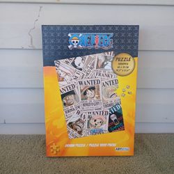 OFFICIAL ONE PIECE WANTED POSTER 1000 PIECE JIGSAW PUZZLE NEW AND BOXED