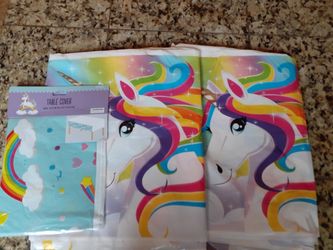 Unicorn table covers